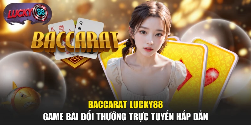 Baccarat LUCKY88 - Game Bài Đổi Thưởng Trực Tuyến Hấp Dẫn