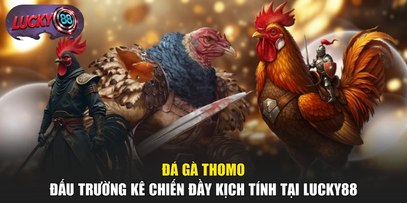 Đá Gà Thomo - Đấu Trường Kê Chiến Đầy Kịch Tính Tại LUCKY88