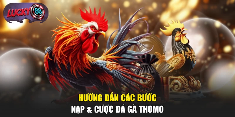 Hướng dẫn các bước nạp & cược đá gà Thomo