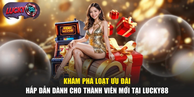 Khám phá loạt ưu đãi hấp dẫn dành cho thành viên mới tại LUCKY88