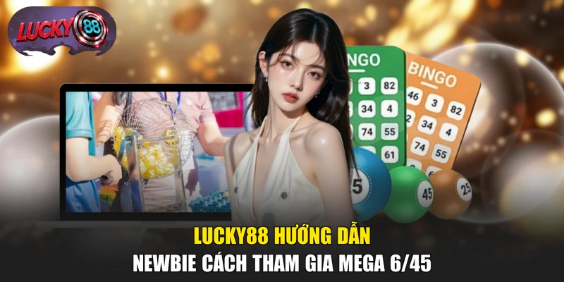 LUCKY88 hướng dẫn newbie cách tham gia Mega 6/45