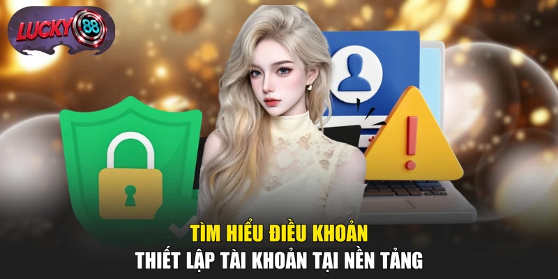 Tìm hiểu điều khoản thiết lập tài khoản tại nền tảng
