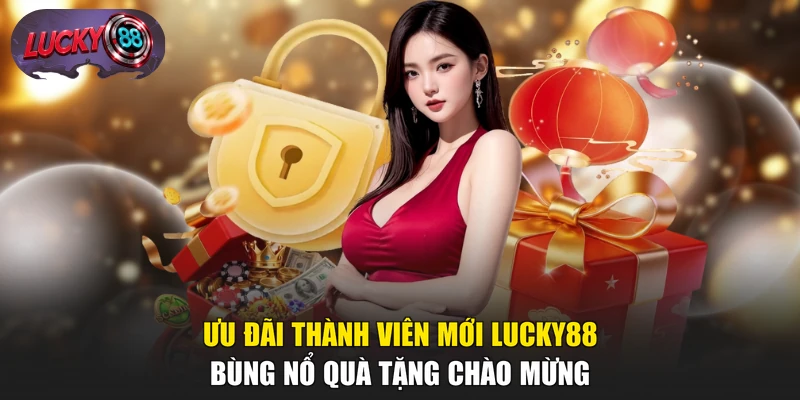 Ưu Đãi Thành Viên Mới LUCKY88 - Bùng Nổ Quà Tặng Chào Mừng